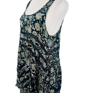 Floral Trapeze tunic dress/top Like New
